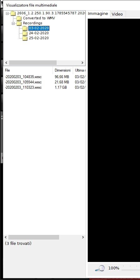 Figg. 14a, 14b - La registrazione di tutti i dati del nostro intervento: a) I video con audio ripresi durante l’attività del sistema (incluse le fasi di pianificazione e consultazione); b) I dati delle trace registrations della chirurgia in questione.