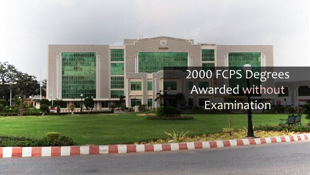 2000 FCPS Degrees Awarded without Examination