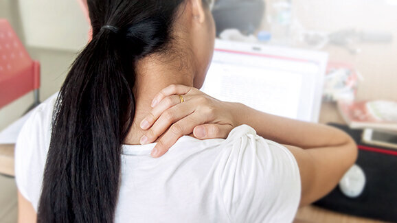 Dental students already plagued by neck and back problems at university