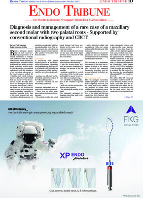 Endo Tribune Middle East & Africa No. 1, 2015