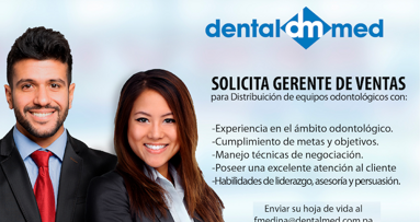 Gerente de Ventas para Distribuidora Dental