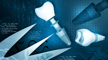 Kaum Unterschiede zwischen Titan- und Zirkonimplantaten