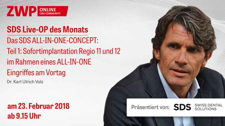 Live-OP „Das SDS ALL-IN-ONE-CONCEPT – Teil 1“