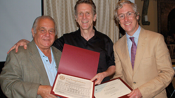 Study club is honored for elevating educational standards in the New York City area