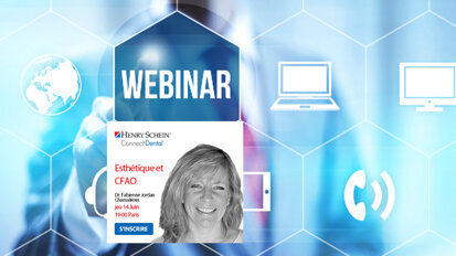 Webinaire sur ConnectDental Campus : Esthétique et CFAO
