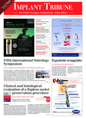 Implant Tribune Italy No. 2, 2016
