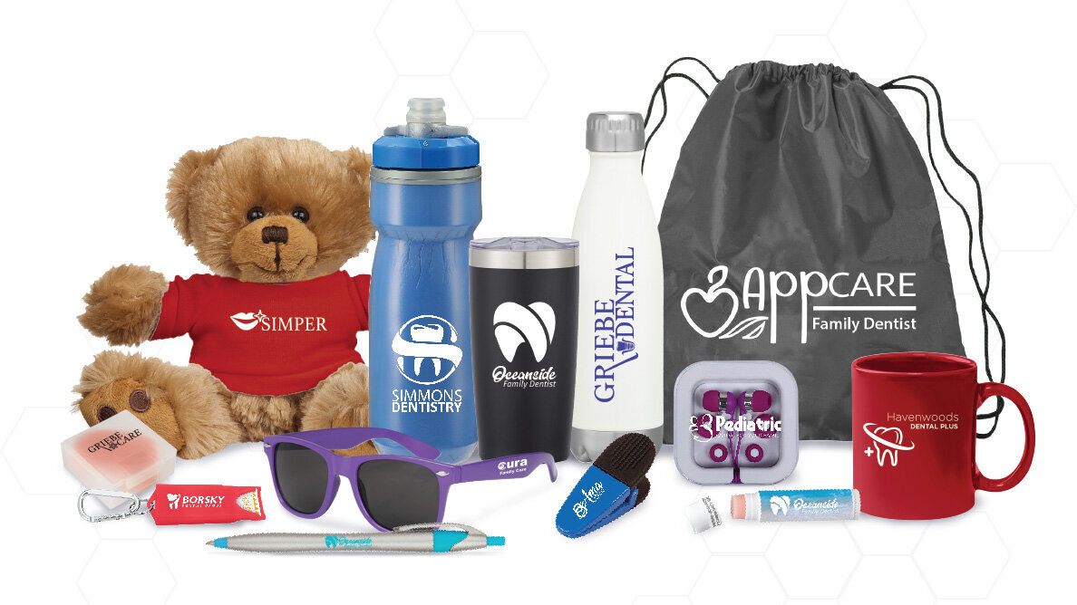 Henry Schein Custom Branding helps practices put name and logo in hands of their patients