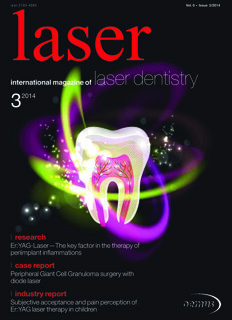 laser international No. 3, 2014 laser international No. 3, 2014