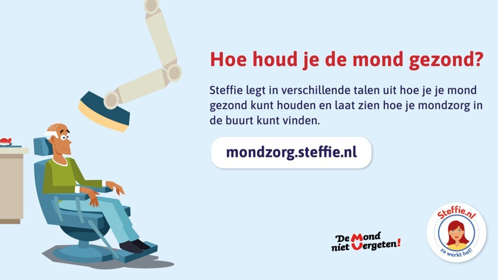 Campagne ‘Mondzorg voor kwetsbare ouderen in andere talen´