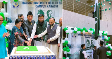 BUHS marks I-Day with patriotic fervor