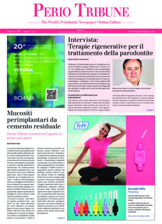 Perio Tribune Italy No. 1, 2017