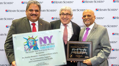 Stanley M. Bergman honored for advancing dentistry