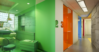 Los efectos terapéuticos del color