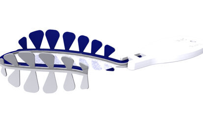 The Stegosaurus impression tray