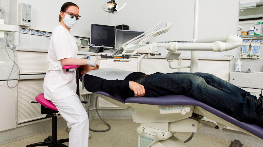 Fig. 4: Balanced sitting in the natural posture without pains or health problems.