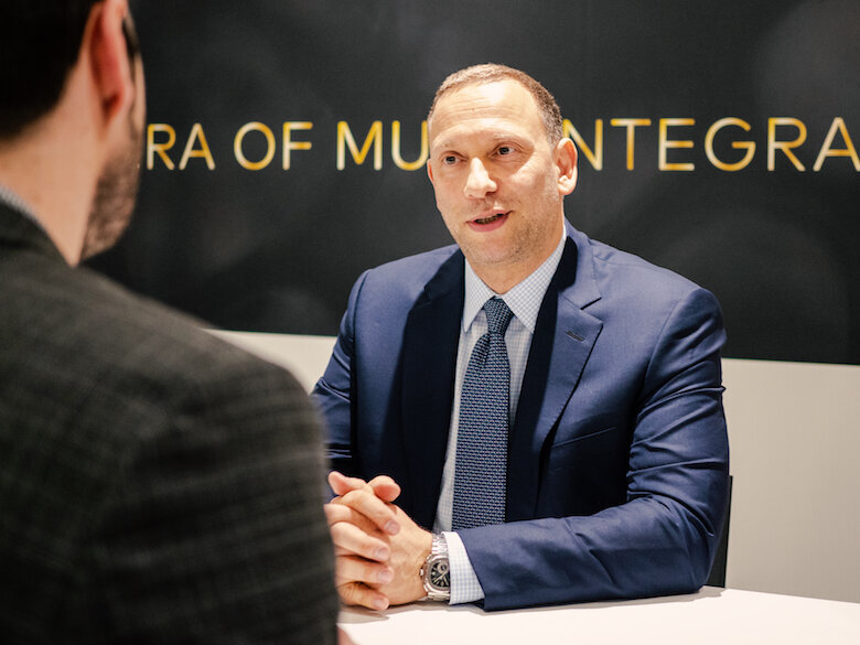 Nobel Biocare President and CEO Hans Geiselhöringer. (Photograph: Tom Carvalho, DTI)