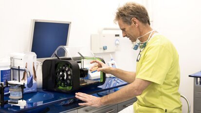 “In vijf minuten noodkroon uit betaalbare 3D-printer”