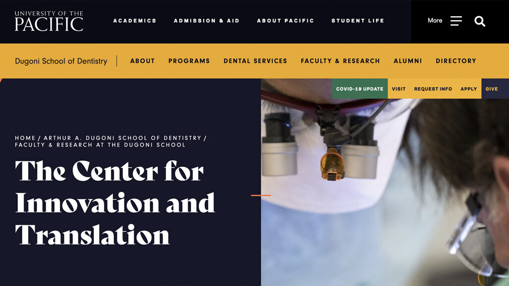 Dugoni School of Dentistry launches Center for Innovation and Translation to expand clinical research partnerships