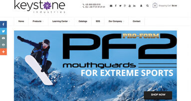 Keystone Industries unveils redesigned website