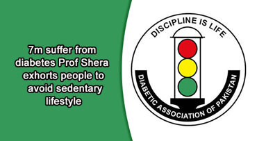 7m suffer from diabetes - Prof Shera exhorts people to avoid sedentary lifestyle