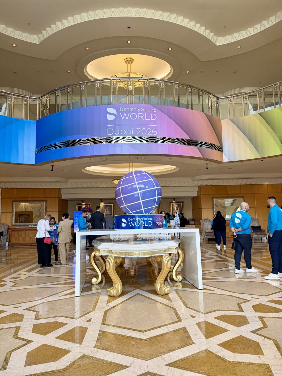 The two-day event is being held at the Grand Hyatt Dubai. 