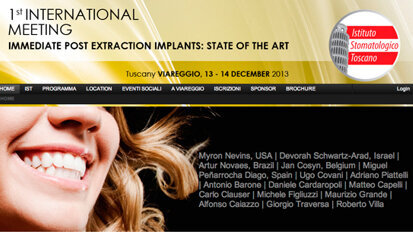 Un utile sito per tutte le informazioni occorrenti? 1st International Meeting