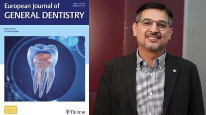 Pakistani researcher Dr. Zohaib Khurshid appointed Editor-in-Chief of European Journal of General Dentistry