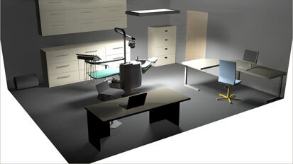 Osvětlení zubních ordinací