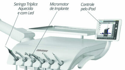 Primeiro consultório odontológico controlado por iPad é fabricado em Ribeirão Preto