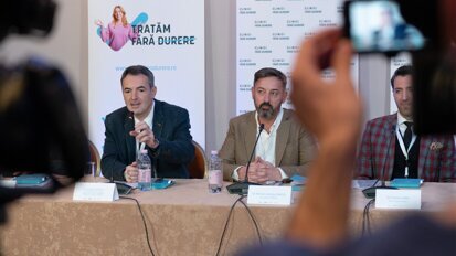 AMSPPR, ACTEON și Gursk Medica au lansat programul Clinici Fără Durere