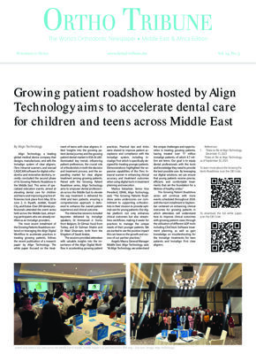 Ortho Tribune Middle East & Africa No. 3, 2024 Ortho Tribune Middle East & Africa No. 3, 2024