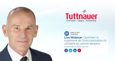 Live Webinar : Optimiser le traitement de l’instrumentation ré-utilisable au cabinet dentaire