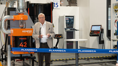 Planmeca invests in in-house production and announces donation to Finnish Dental Association Planmeca invests in in-house production and announces donation to Finnish Dental Association