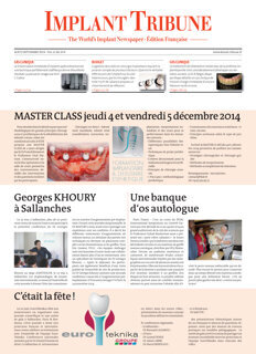 Implant Tribune France No. 3, 2014