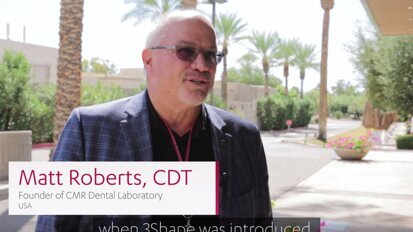 Matt Roberts (American Academy of Cosmetic Dentistry) talks CAD CAM in dentistry