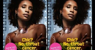 Raucherinnen thematisiert