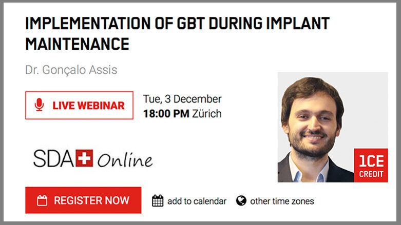 Guided Biofilm Therapy to take centre stage in free webinar