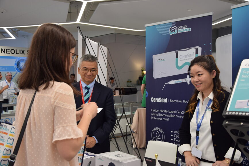 Representatives of META BIOMED are happy to answer any questions about their products. 