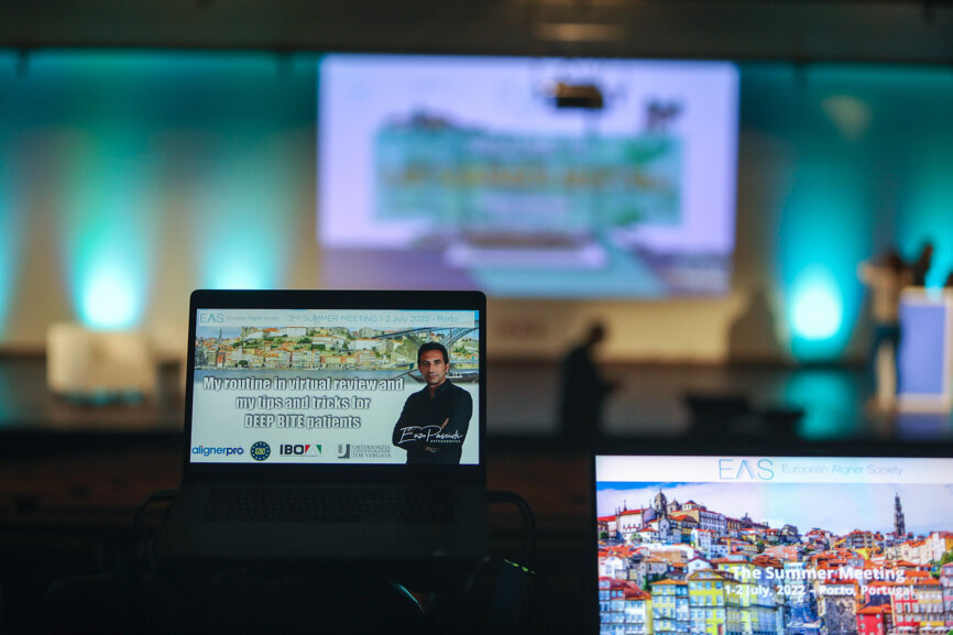 The EAS summer meeting focused on 3D virtual planning of aligners.