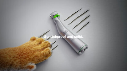 Scratchproof and solid: The W&H ScratchBlocker coating of WS-75 L
