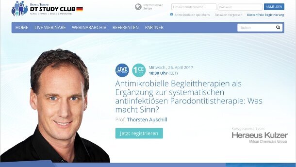 Fortbildung auf einen Klick: DT Study Club präsentiert neue Website