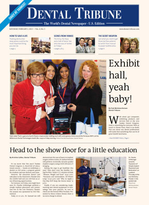 today daily Yankee Dental Congress Feb. 2, 2013 today daily Yankee Dental Congress Feb. 2, 2013