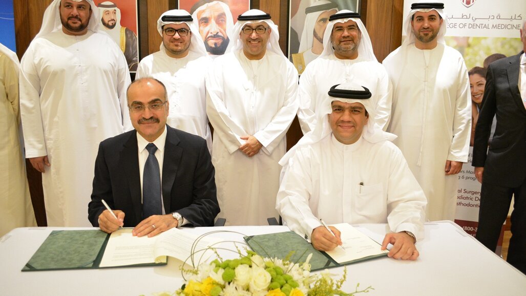 Dubai Healthcare City’s Dubai College of Dental Medicine signs scholarship agreement with Julphar