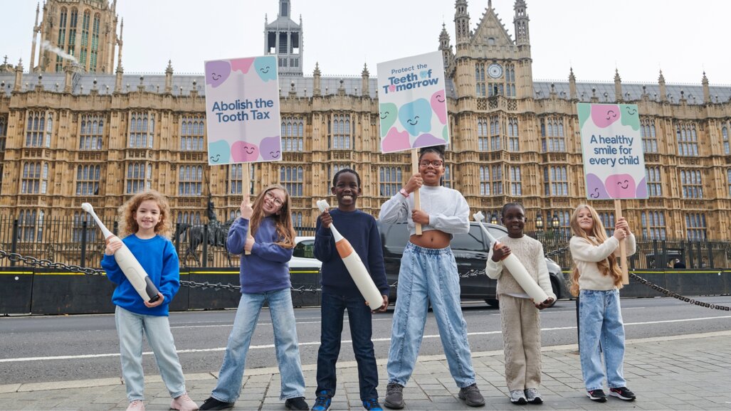 Scrap the tooth tax: campaign calls for VAT-free children’s oral care