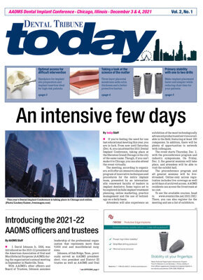 AAOMS Dental Implant Conference Chicago Dec. 3 & 4, 2021 AAOMS Dental Implant Conference Chicago Dec. 3 & 4, 2021