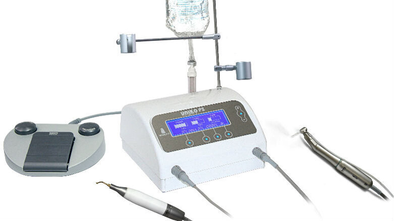 Unità combinata piezoelettrico e motore con luce led