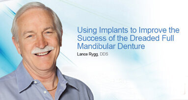 Безплатен уебинар: Употребата на импланти при цели протези на долната челюст