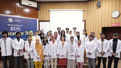 Pakistan’s next smile makers step in: JMDC welcomes BDS Batch 28