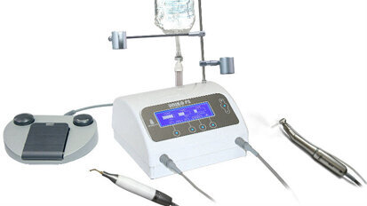 Unità combinata piezoelettrico e motore con luce led