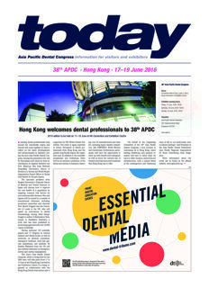 today APDC Hong Kong 2016 today APDC Hong Kong 2016